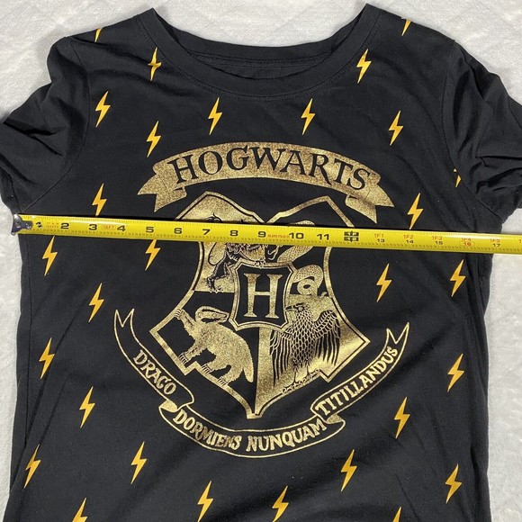 Wizarding World Harry Potter Shirt Hogwarts Lightning Bolt Graphic Youth Sz XL - Picture 4 of 6